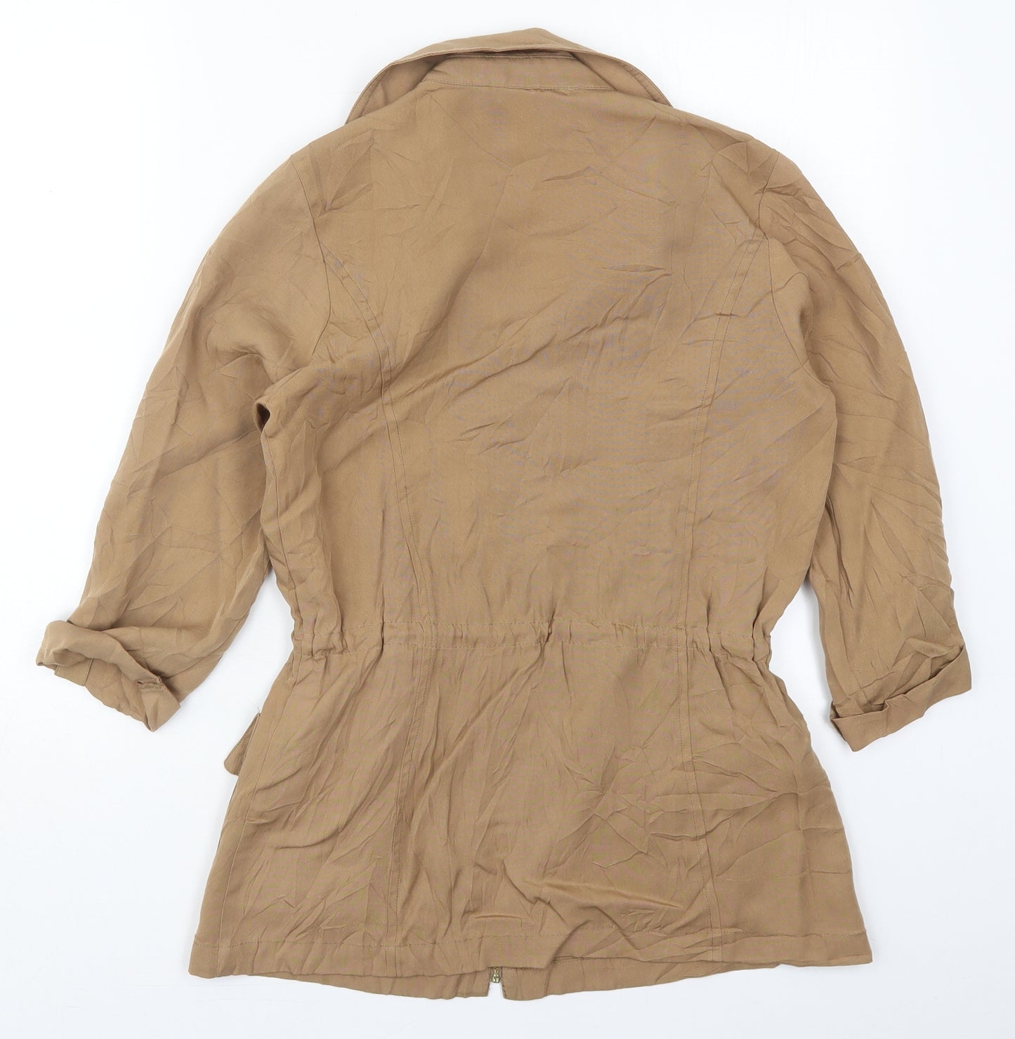 Zara Womens Brown   Jacket  Size S  Zip