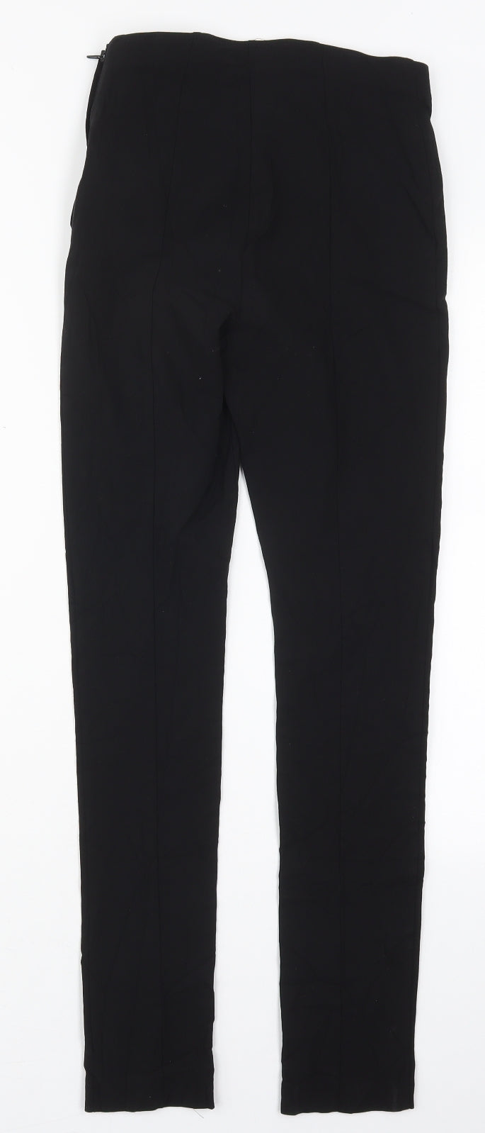 Primark Womens Black  Polyester Trousers  Size 6 L27 in Regular Zip