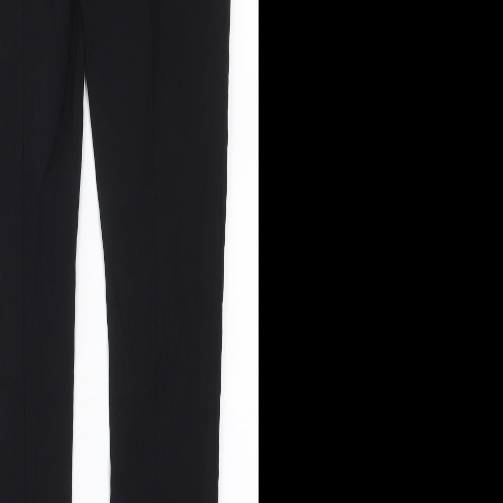 Primark Womens Black  Polyester Trousers  Size 6 L27 in Regular Zip