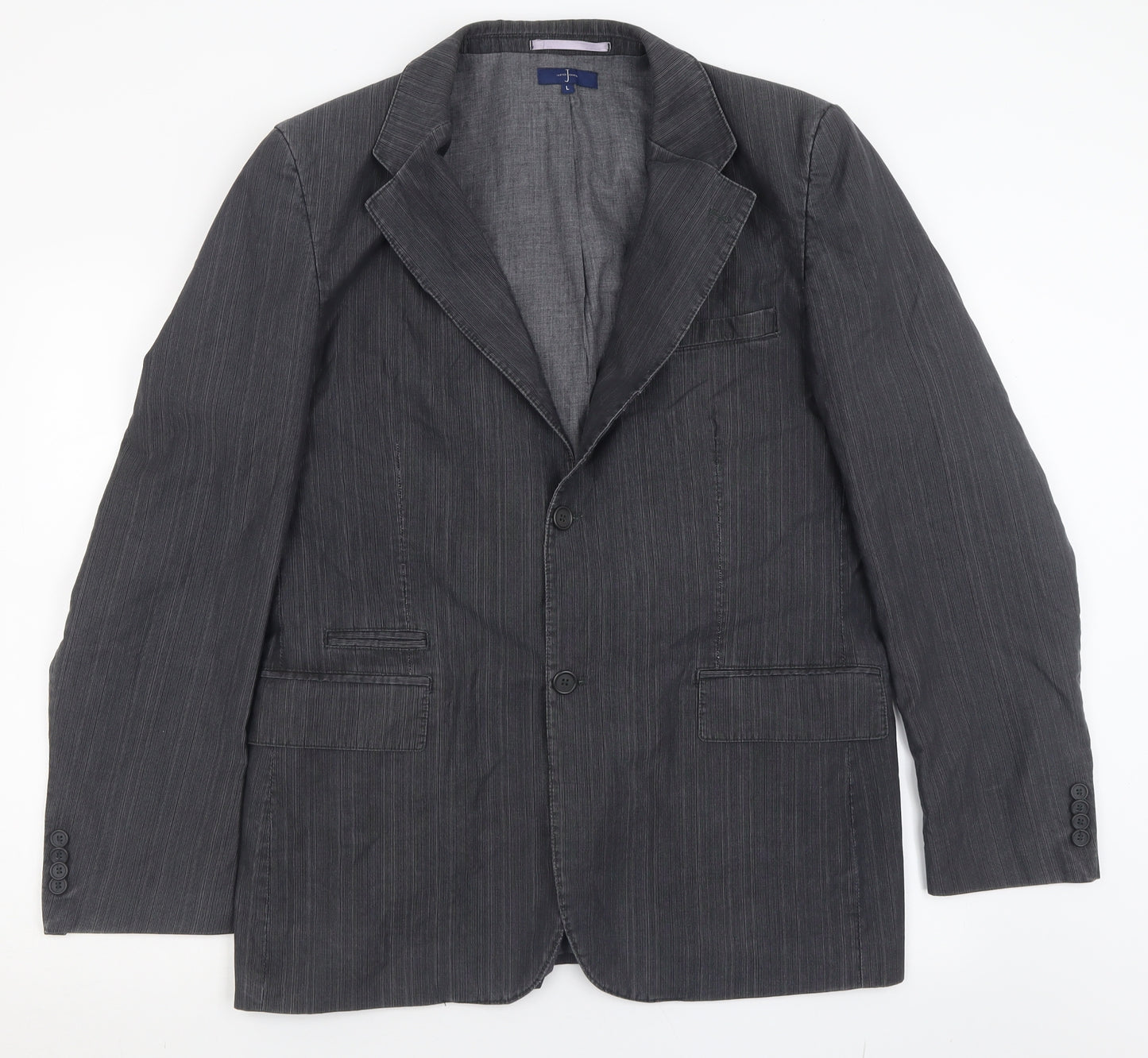 Jasper Conran Mens Grey   Jacket Blazer Size L  Button