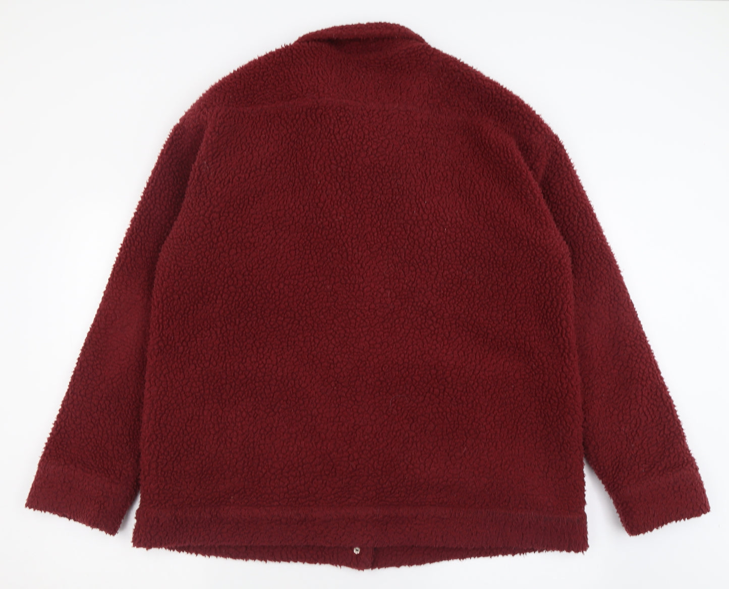 PRETTYLITTLETHING Womens Red   Jacket  Size 14  Button