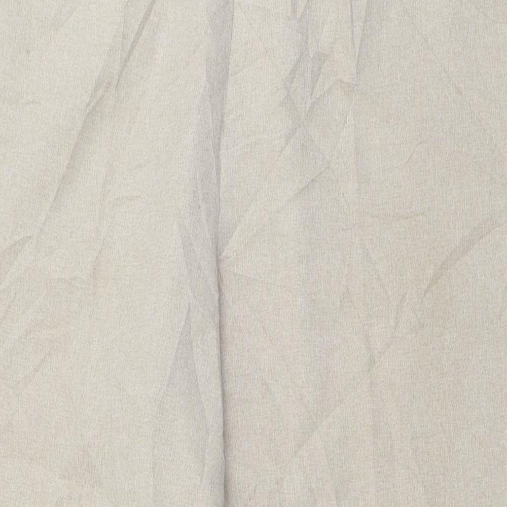 bonmarch Womens Beige  Polyester Trousers  Size 16 L27 in Regular