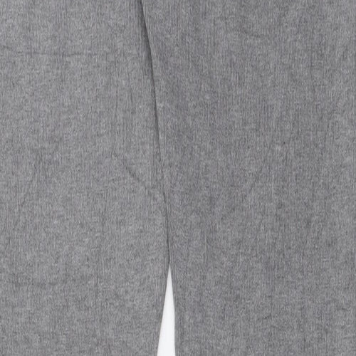 Laetitia Mem Womens Grey  Viscose Capri Trousers Size 26 in L29 in Regular