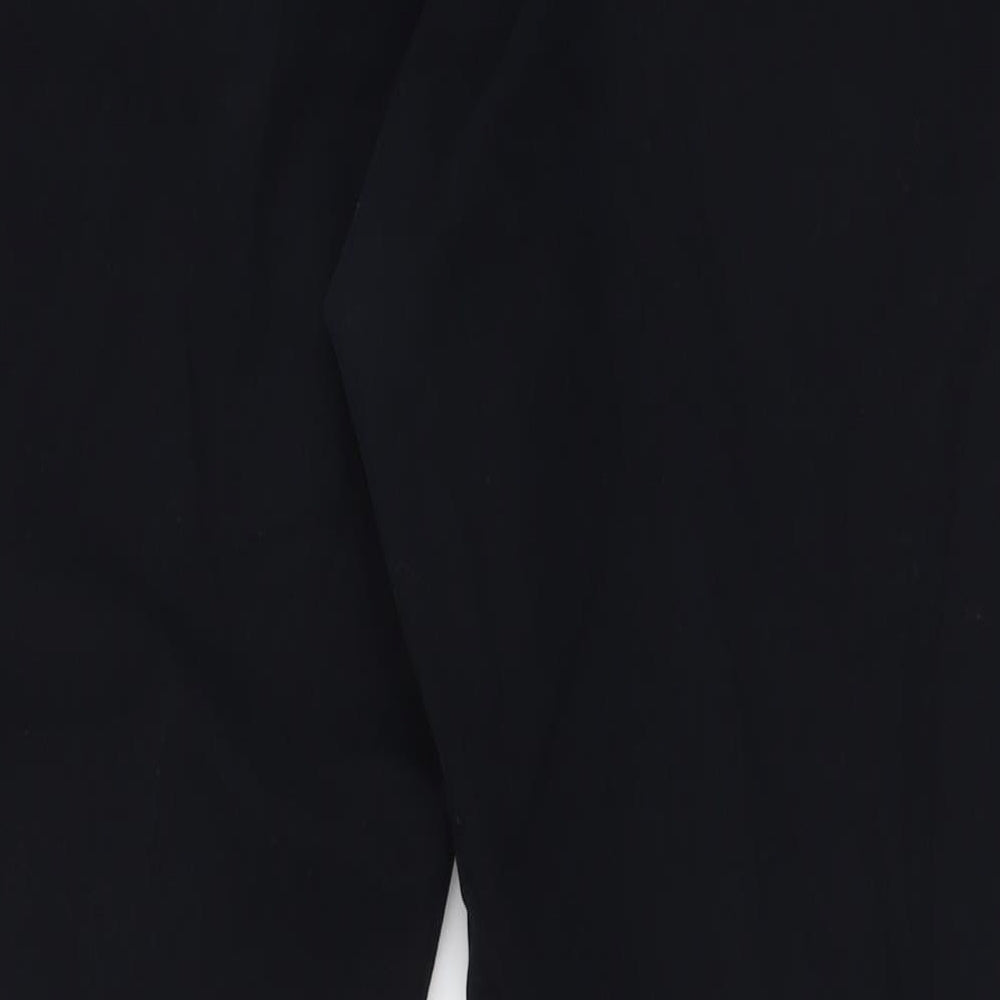 Old Navy Mens Black  Cotton Trousers  Size 36 L30 in Regular Button