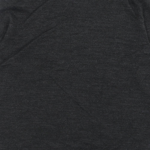 NEXT Mens Grey V-Neck  Acrylic Pullover Jumper Size M