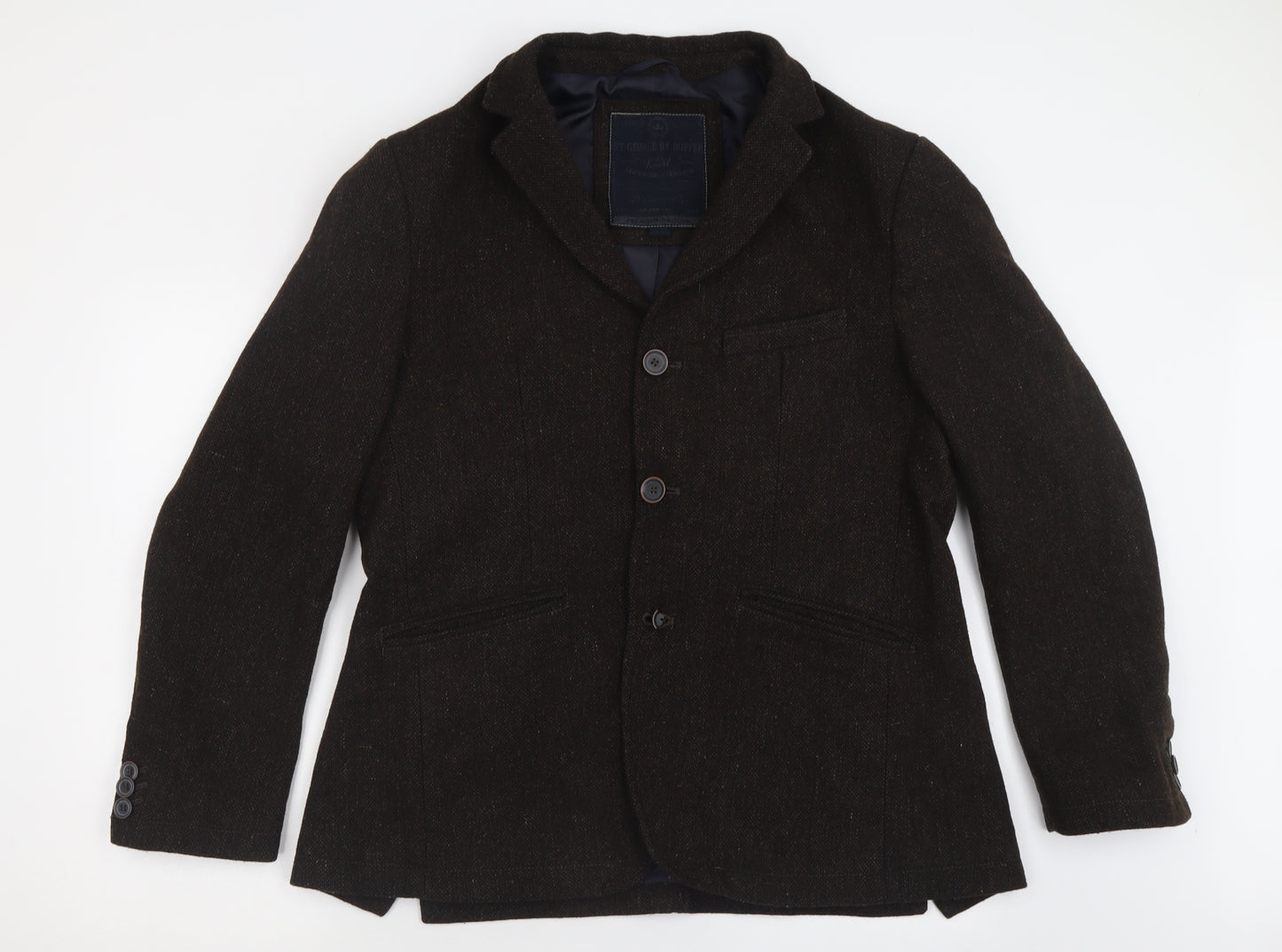Debenhams Mens Brown   Jacket Blazer Size 2XL  Button
