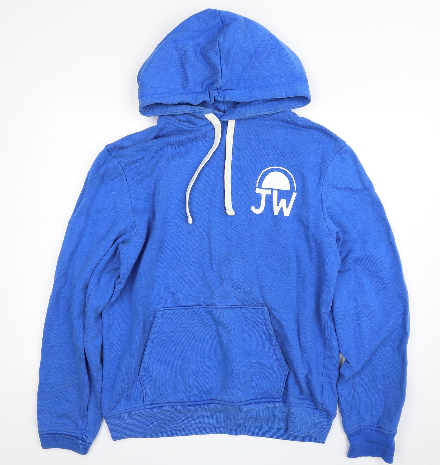 Jack Wills Mens Blue  Cotton Pullover Hoodie Size M   - 8