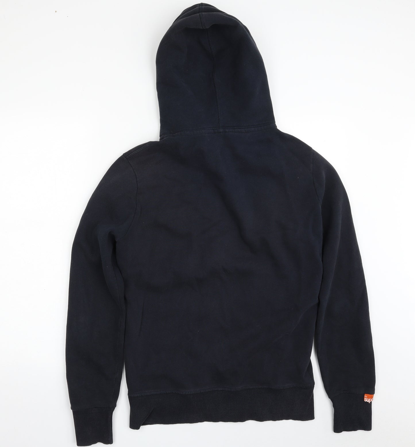 Superdry Mens Blue  Cotton Full Zip Hoodie Size S