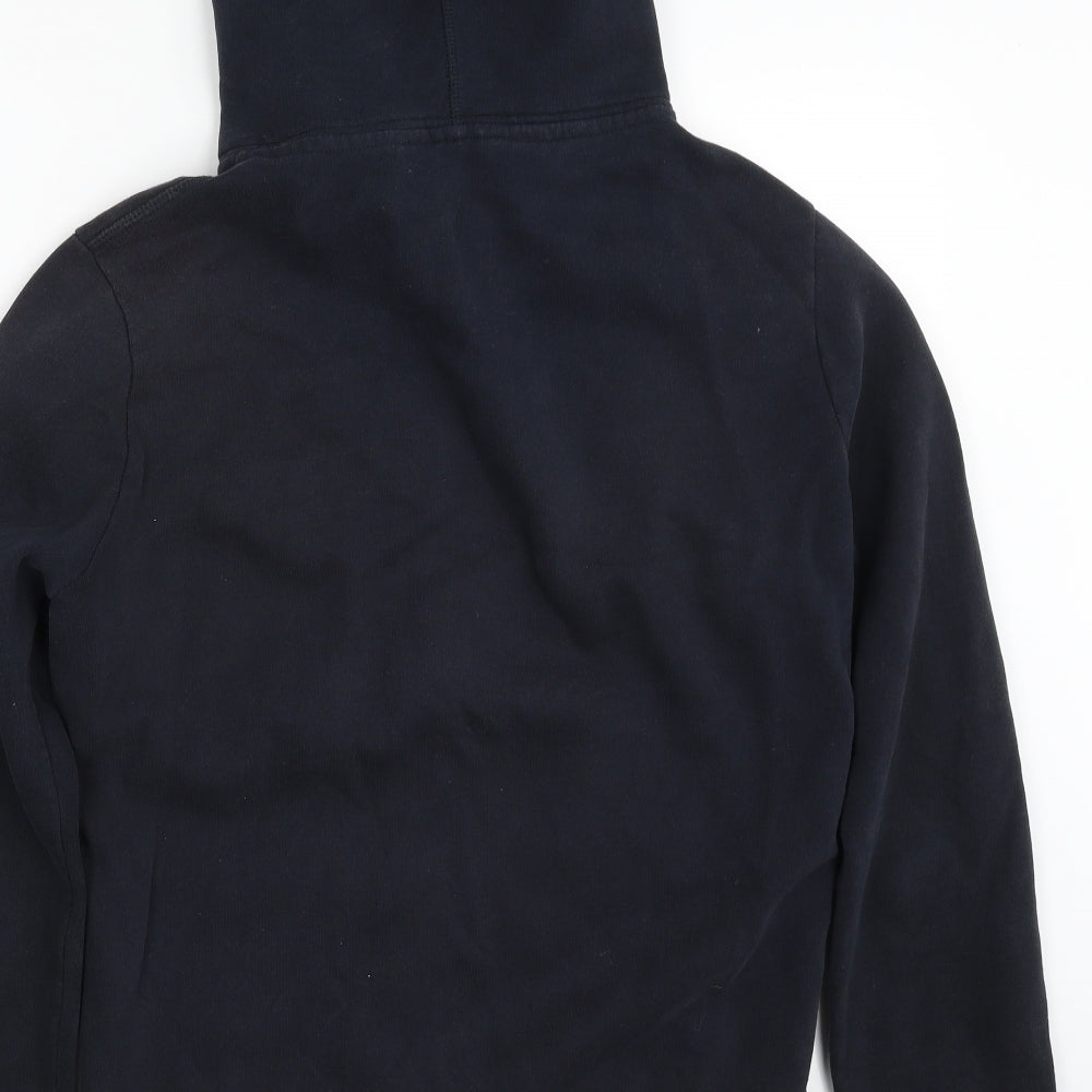 Superdry Mens Blue  Cotton Full Zip Hoodie Size S