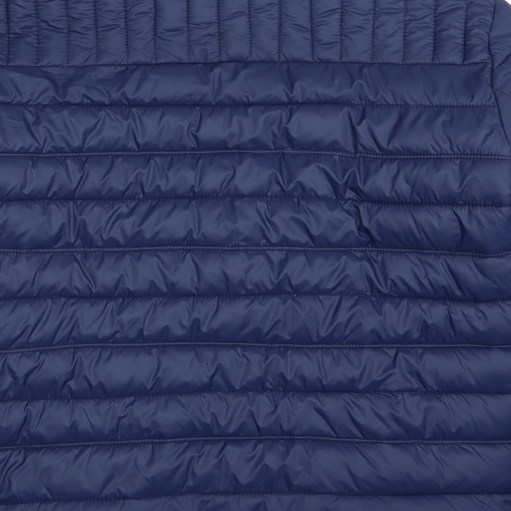 DKNY Mens Blue   Quilted Jacket Size S  Zip