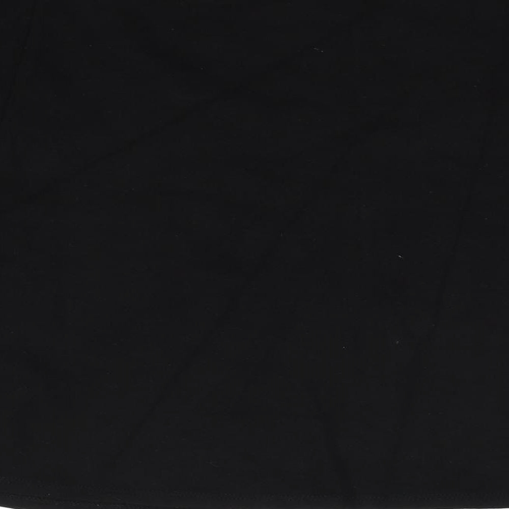 George Womens Black  Viscose A-Line Skirt Size 24