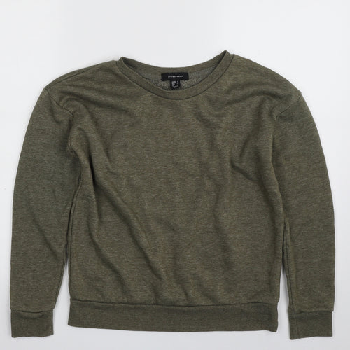 Atmosphere Womens Green  Polyester Pullover Sweatshirt Size 6  Pullover