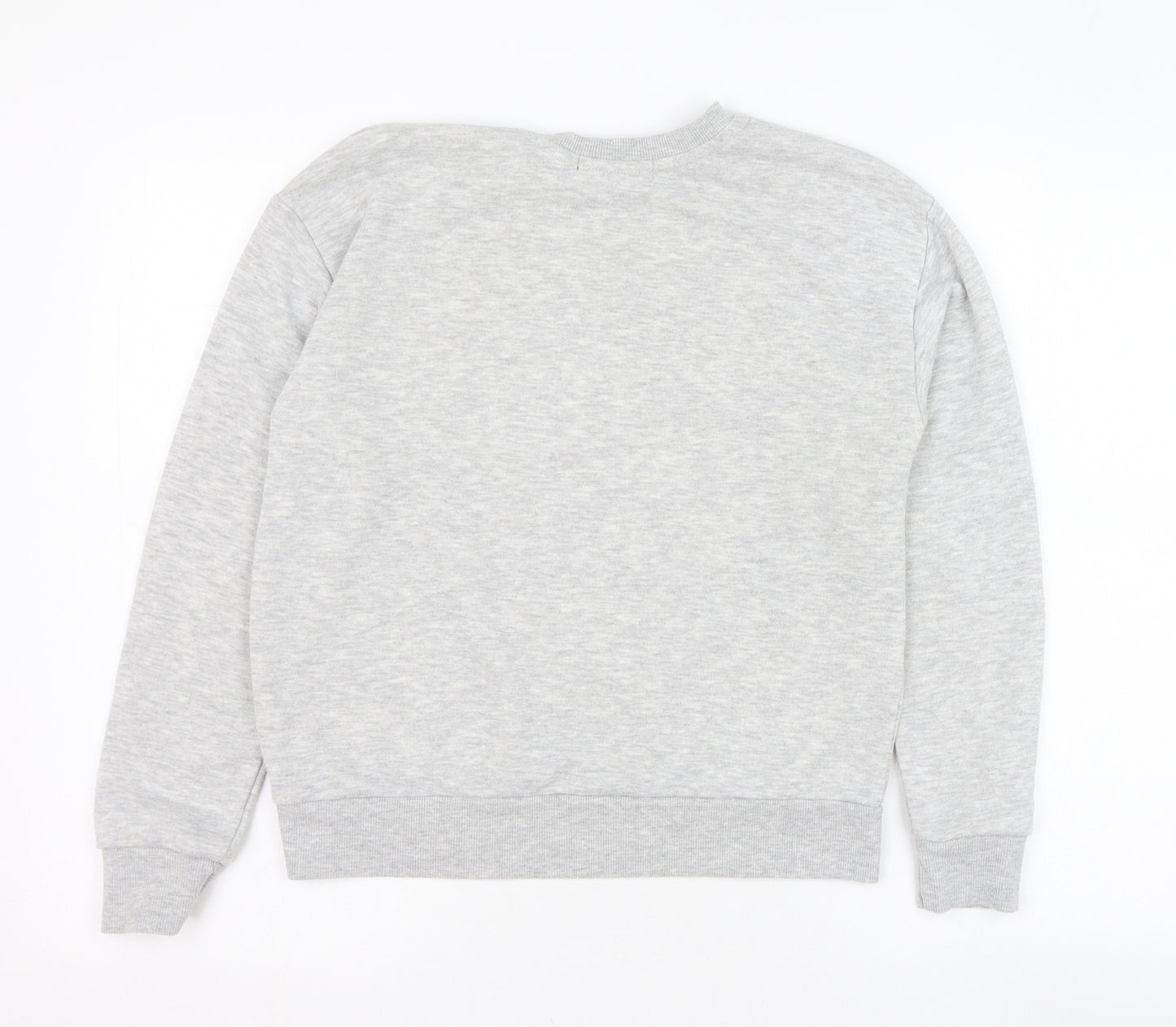 Primark Womens Grey  Polyester Pullover Sweatshirt Size 8  Pullover