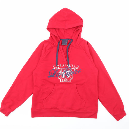 LA Gear Womens Red  Polyester Pullover Hoodie Size S