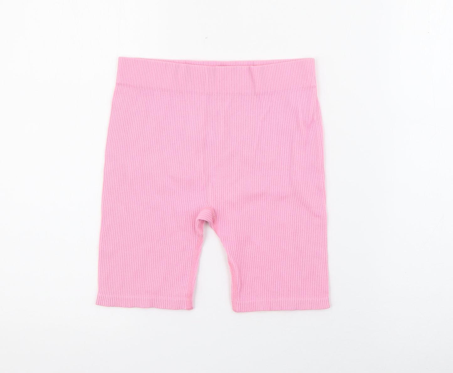 Primark Womens Pink  Polyamide Biker Shorts Size M L6 in Regular