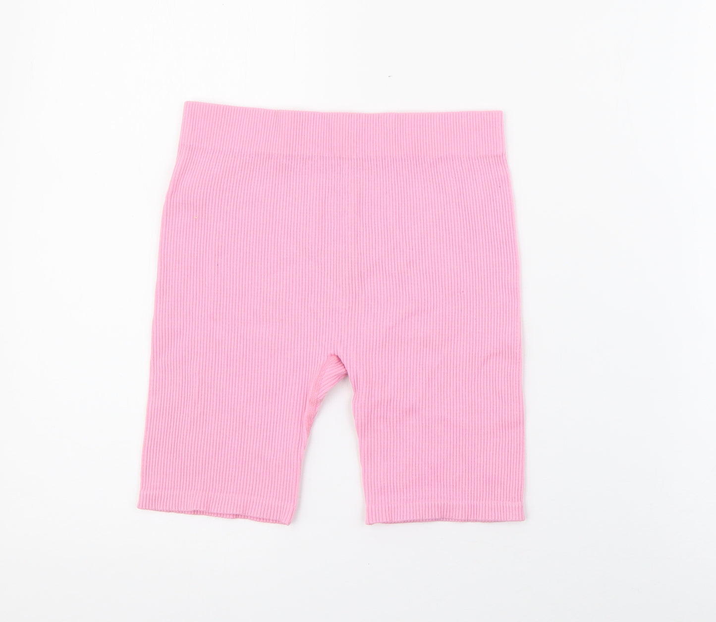 Primark Womens Pink  Polyamide Biker Shorts Size M L6 in Regular