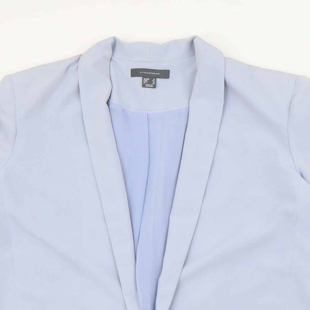 Primark Womens Blue  Polyester Jacket Blazer Size 16