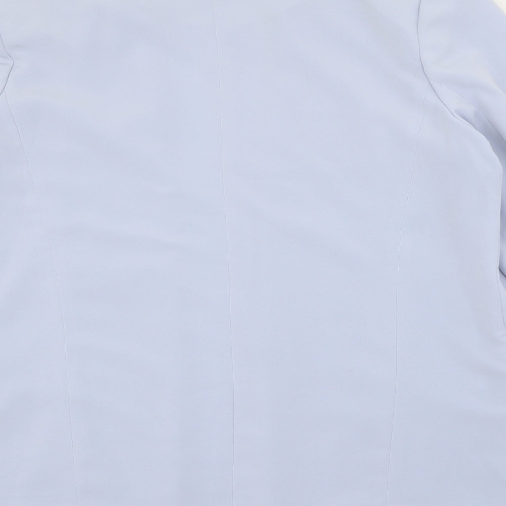 Primark Womens Blue  Polyester Jacket Blazer Size 16