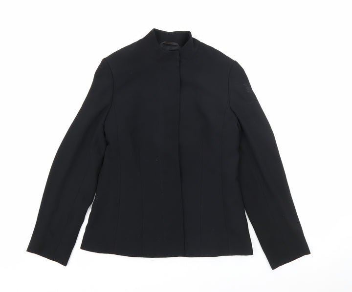 Per Una Womens Black Jacket Size 10 Button