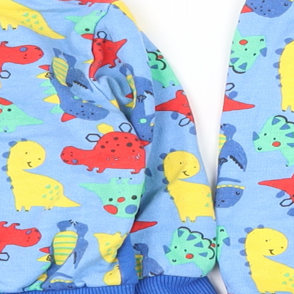 Studio Baby Boys Blue  100% Cotton Trousers Outfit/Set Size 3-6 Months  Pullover