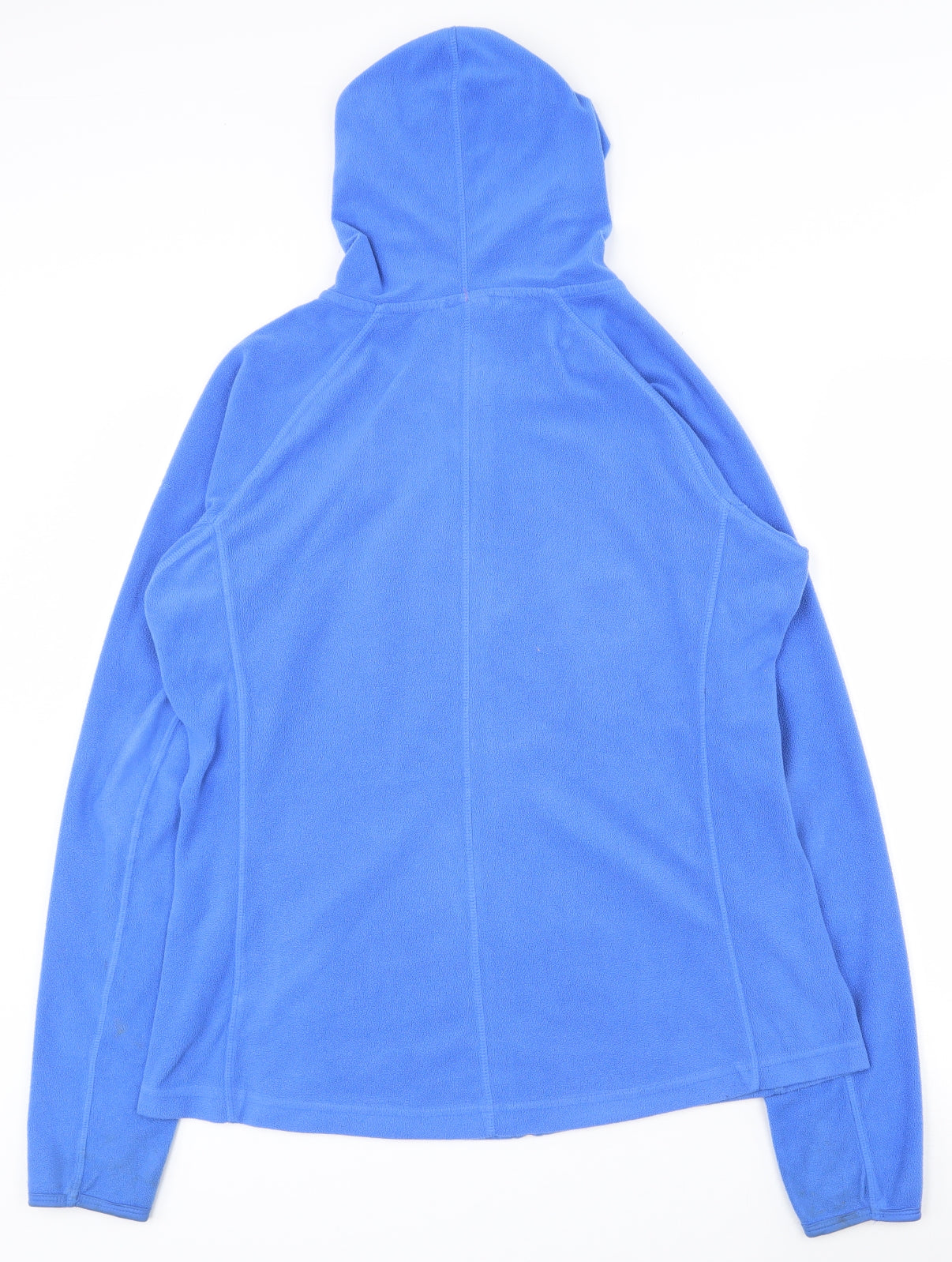 Trespass Womens Blue Houndstooth 100% Polyester Full Zip Hoodie Size XL  Zip - Thumb holes