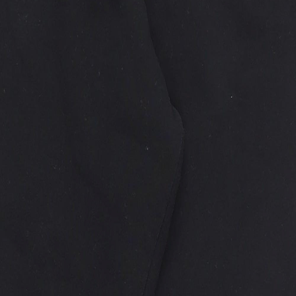 Primark Mens Black  Cotton Jogger Trousers Size M L28 in Regular Drawstring