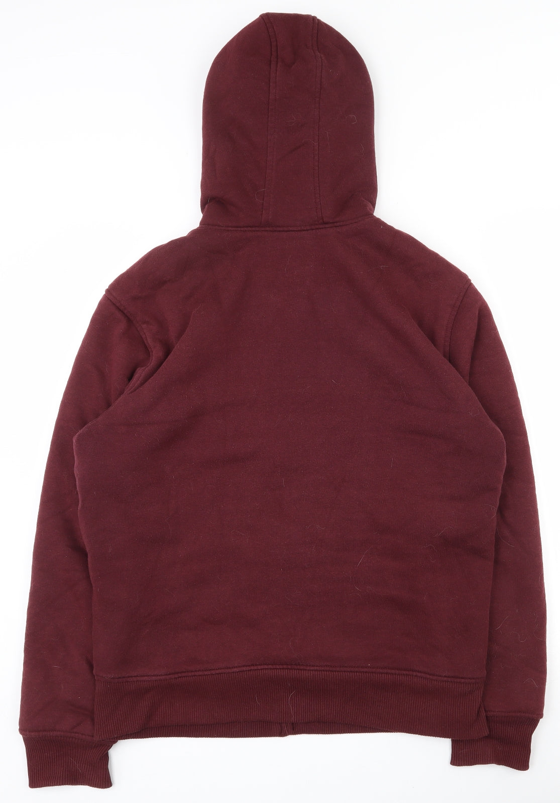 Gap Mens Red  Cotton Full Zip Hoodie Size M