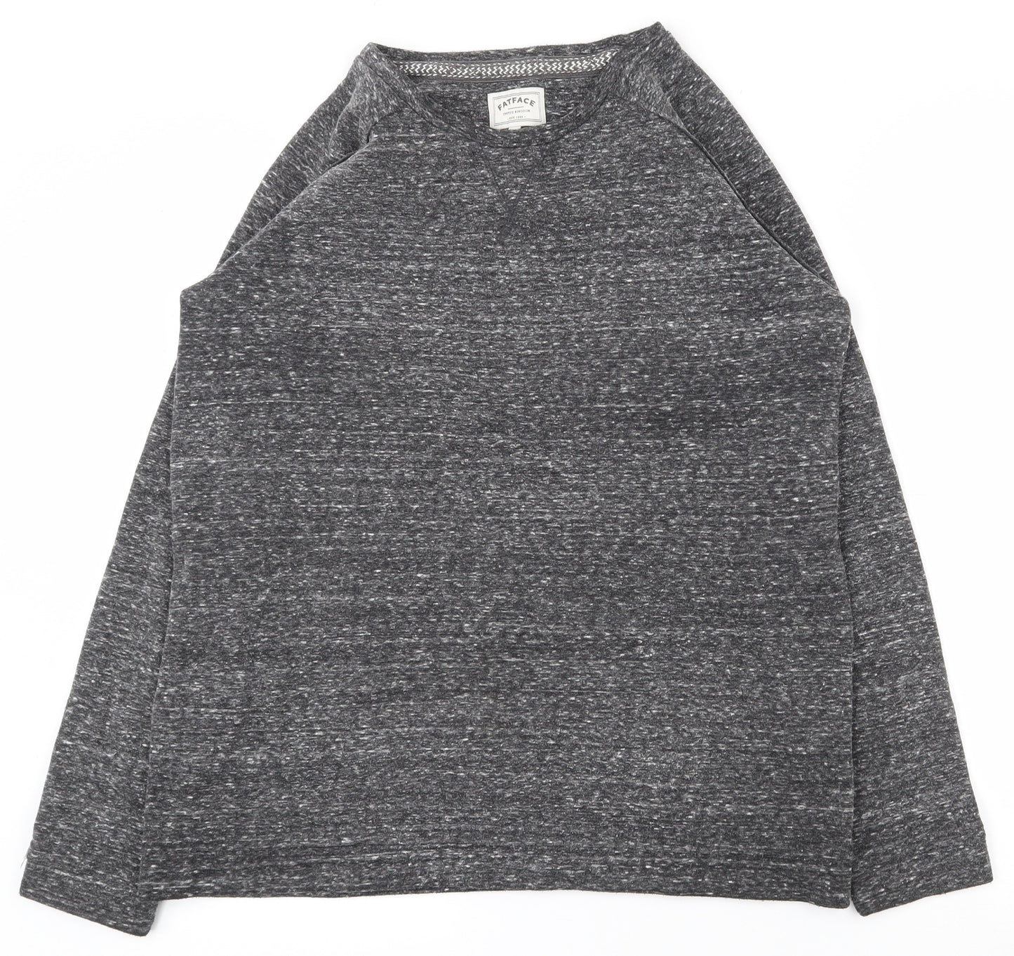 Fat Face Womens Grey  Polyester Pullover Sweatshirt Size 10  Pullover