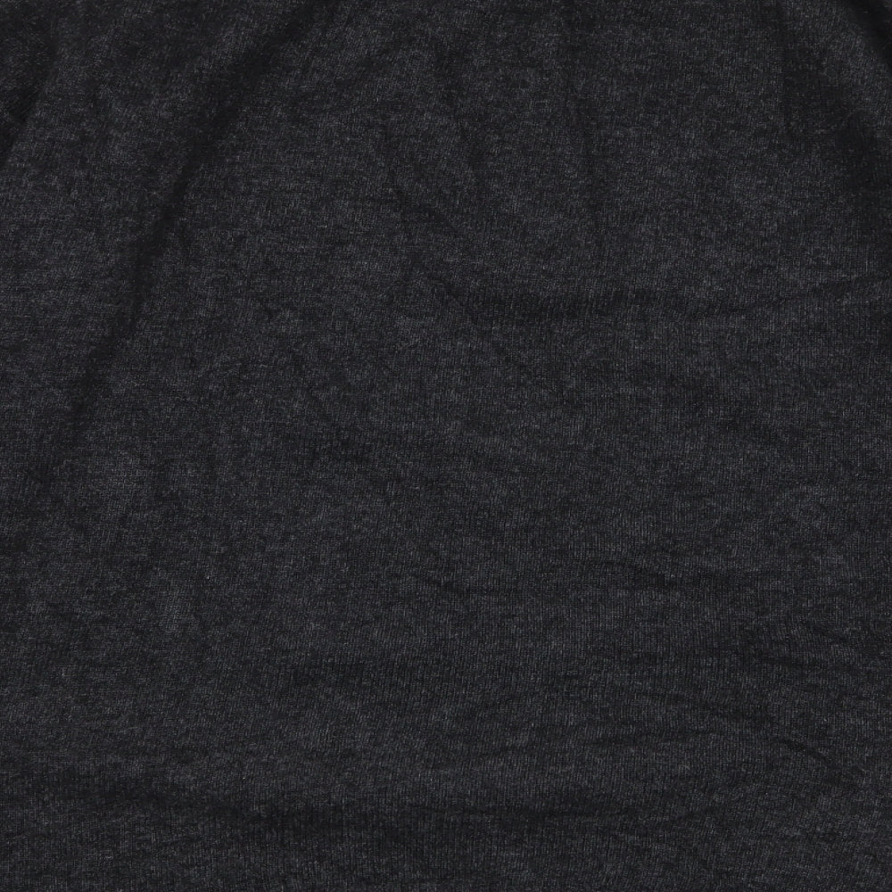 Wolsey Mens Grey High Neck  Viscose Pullover Jumper Size L