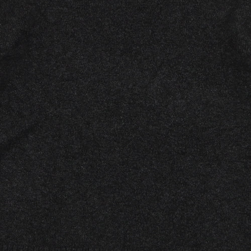 H&M Womens Grey Round Neck  Polyester Pullover Jumper Size S