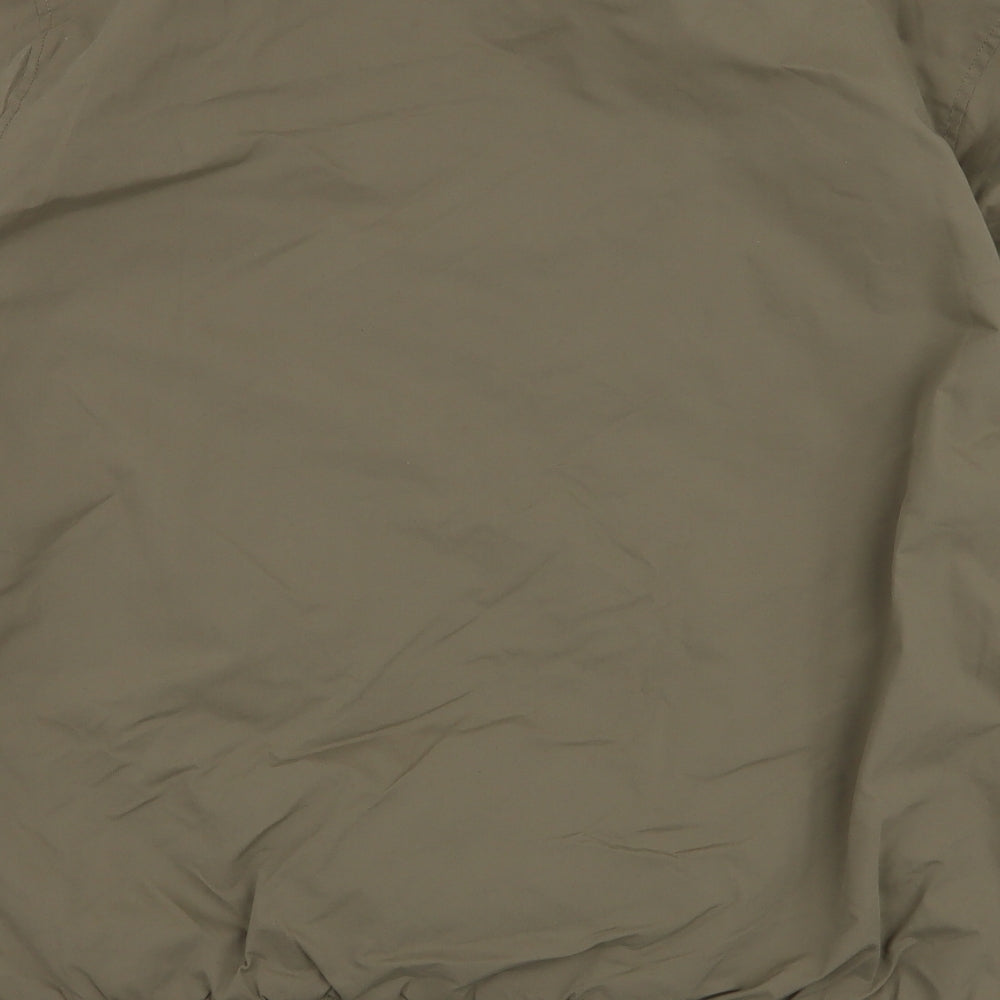 JACK & JONES Mens Green   Bomber Jacket Jacket Size 2XL  Zip