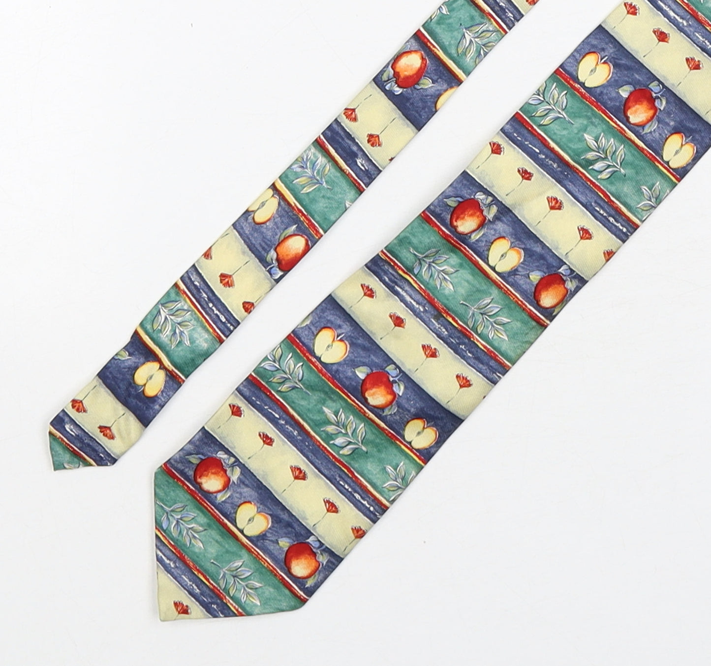 Marks and Spencer Mens Multicoloured Floral Silk Pointed Tie One Size