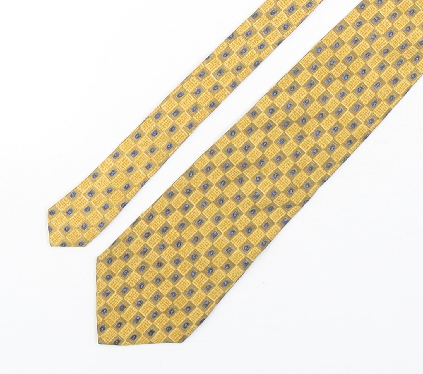 Charleston  Mens Multicoloured Plaids & Checks Silk Pointed Tie One Size