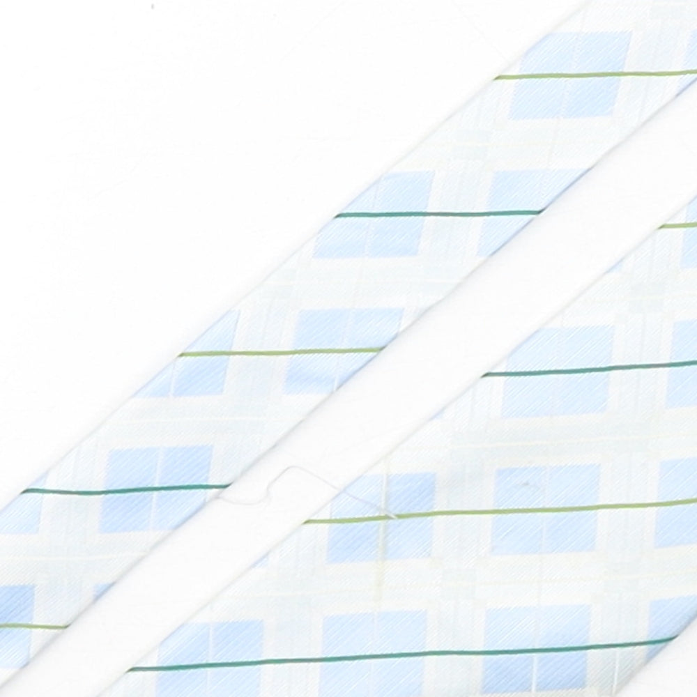 Thomas Nash  Mens Multicoloured Plaids & Checks Polyester Pointed Tie One Size