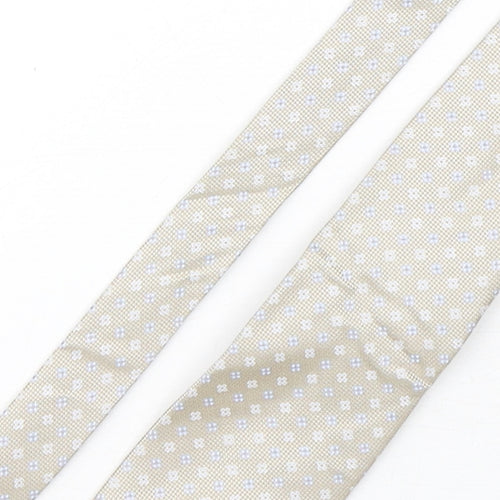 Michaelis Mens Multicoloured Geometric Silk Pointed Tie One Size