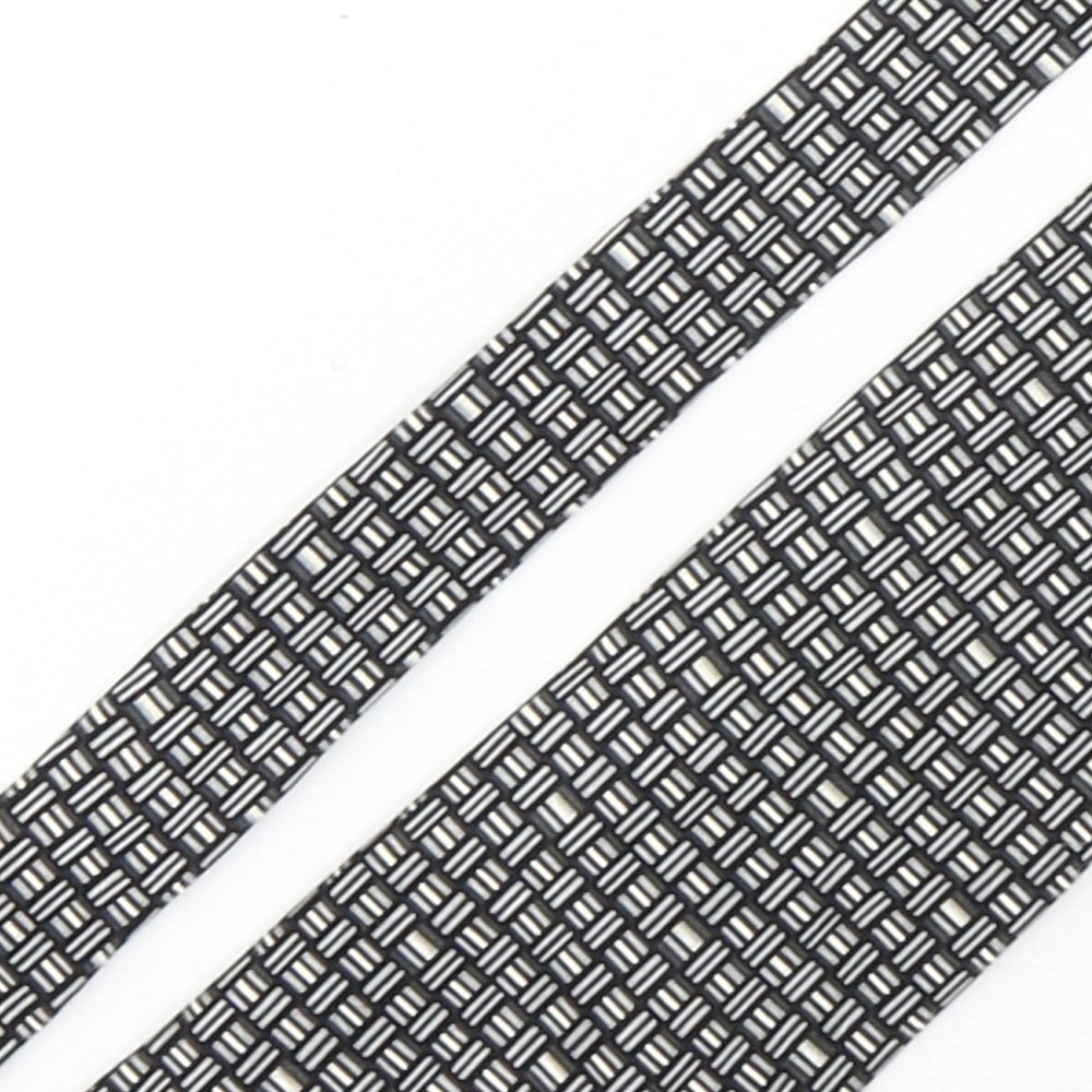 Debenhams Mens Multicoloured Geometric Silk Pointed Tie One Size