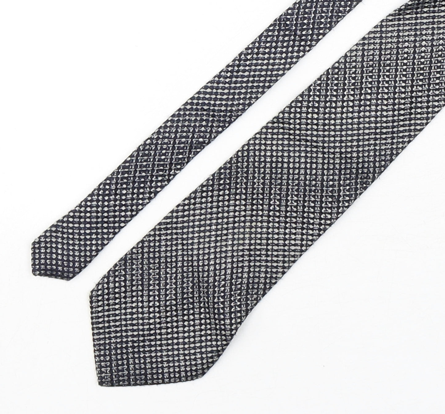 Valentino  Mens Multicoloured Geometric Silk Pointed Tie One Size
