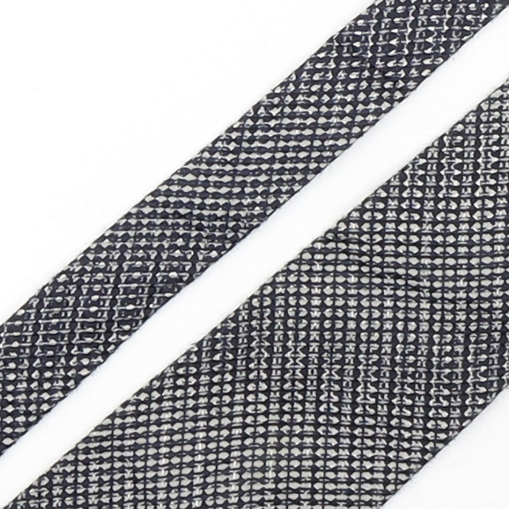 Valentino  Mens Multicoloured Geometric Silk Pointed Tie One Size