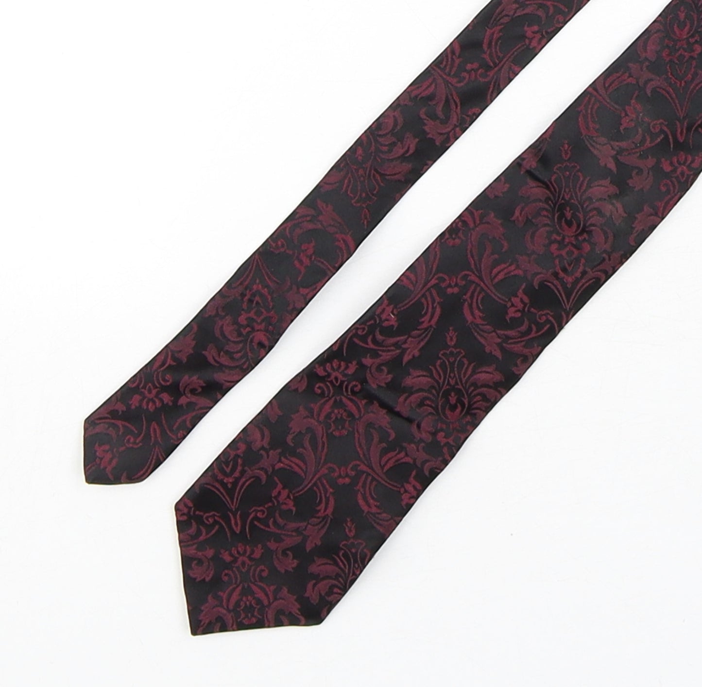 Marks and Spencer Mens Multicoloured Paisley Silk Pointed Tie One Size