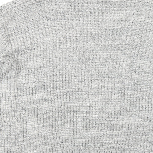 NEXT Womens Grey Roll Neck  Acrylic Pullover Jumper Size XL