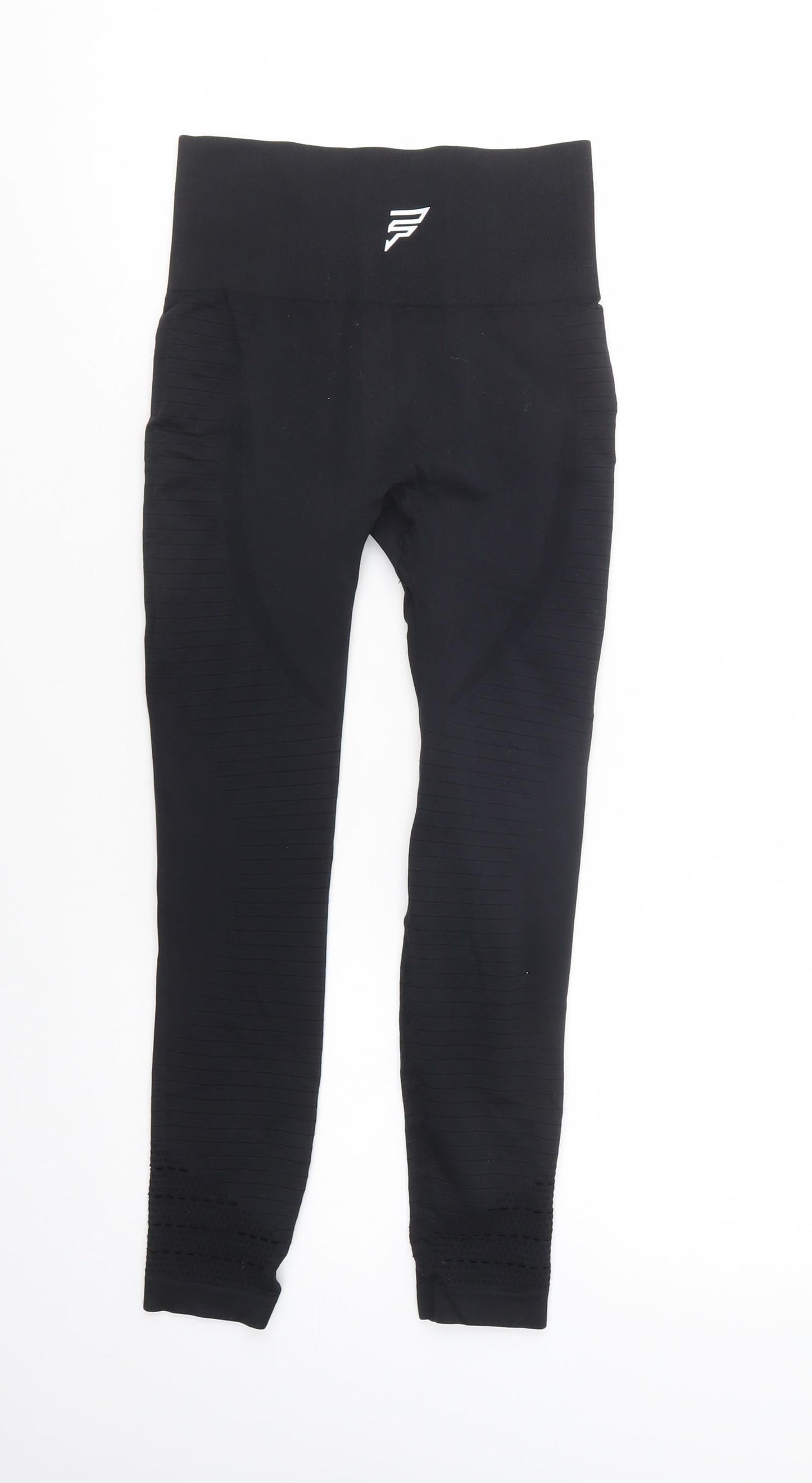 OneFit Womens Black  Polyester Compression Leggings Size XS L25 in Regular