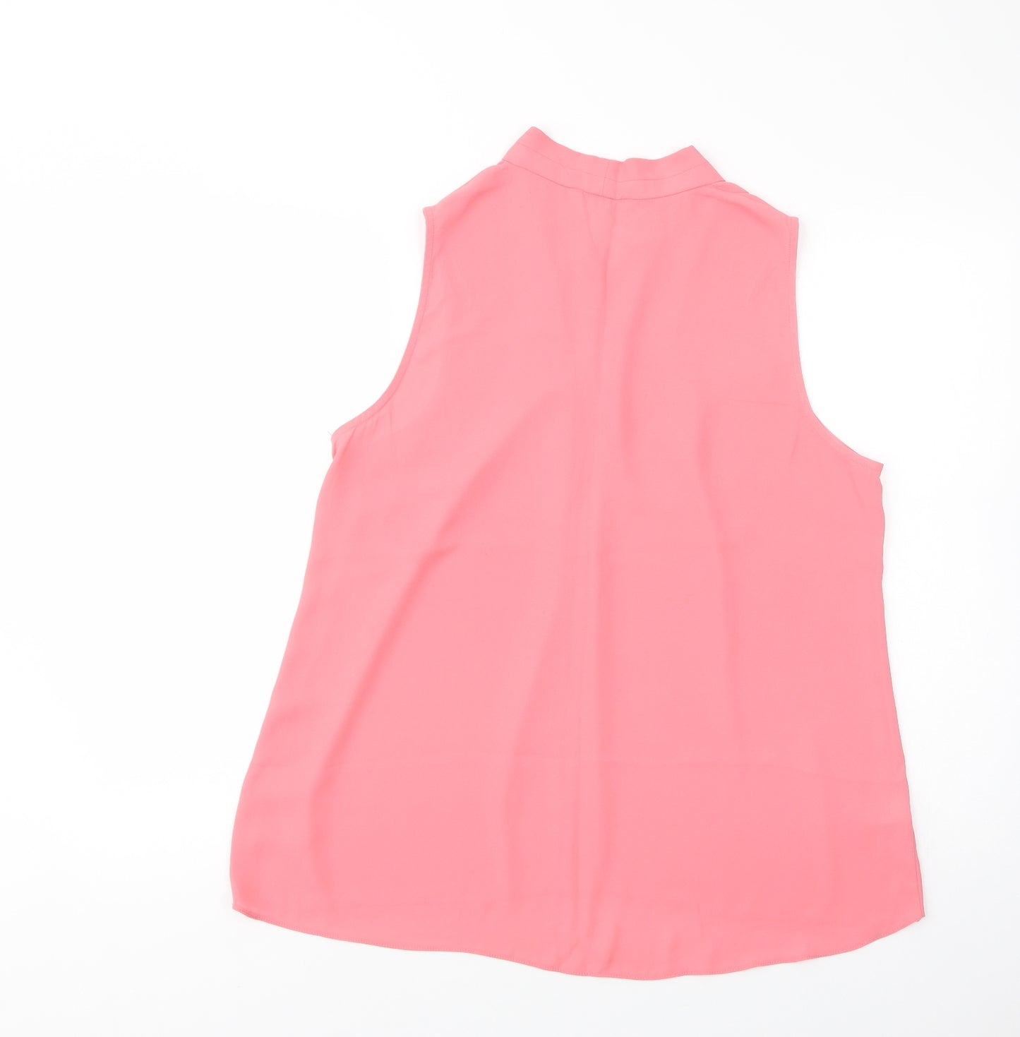 NEXT Womens Pink  Polyester Basic Blouse Size 18 V-Neck