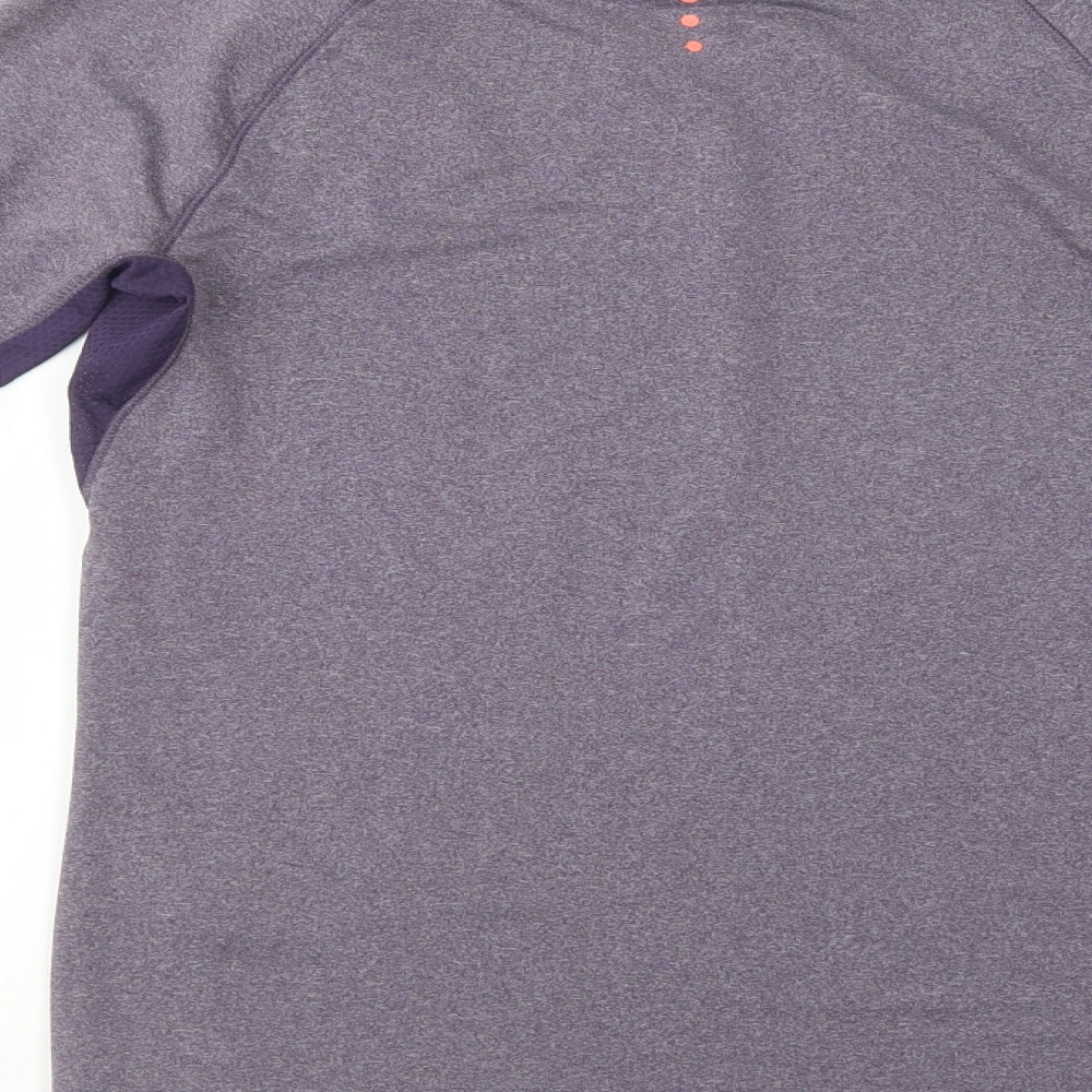 Karrimor Womens Purple  Polyester Basic T-Shirt Size 10 Crew Neck