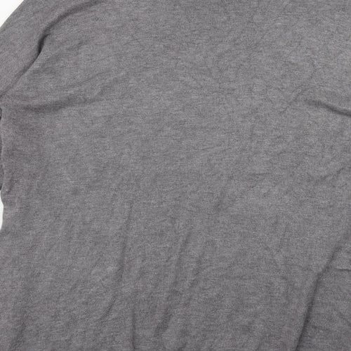 Atmosphere Womens Grey Round Neck  Viscose Pullover Jumper Size 14