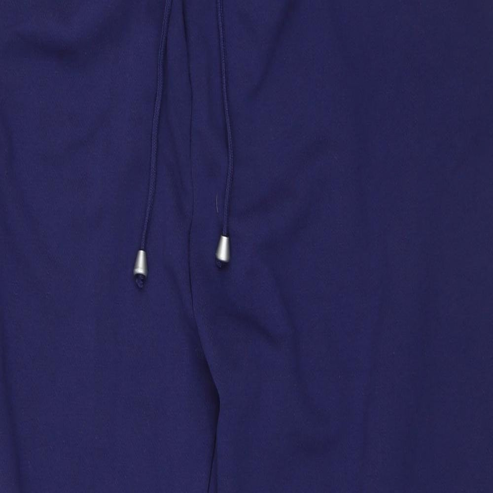 Damart Womens Blue  Polyester Jogger Trousers Size L L29 in Regular