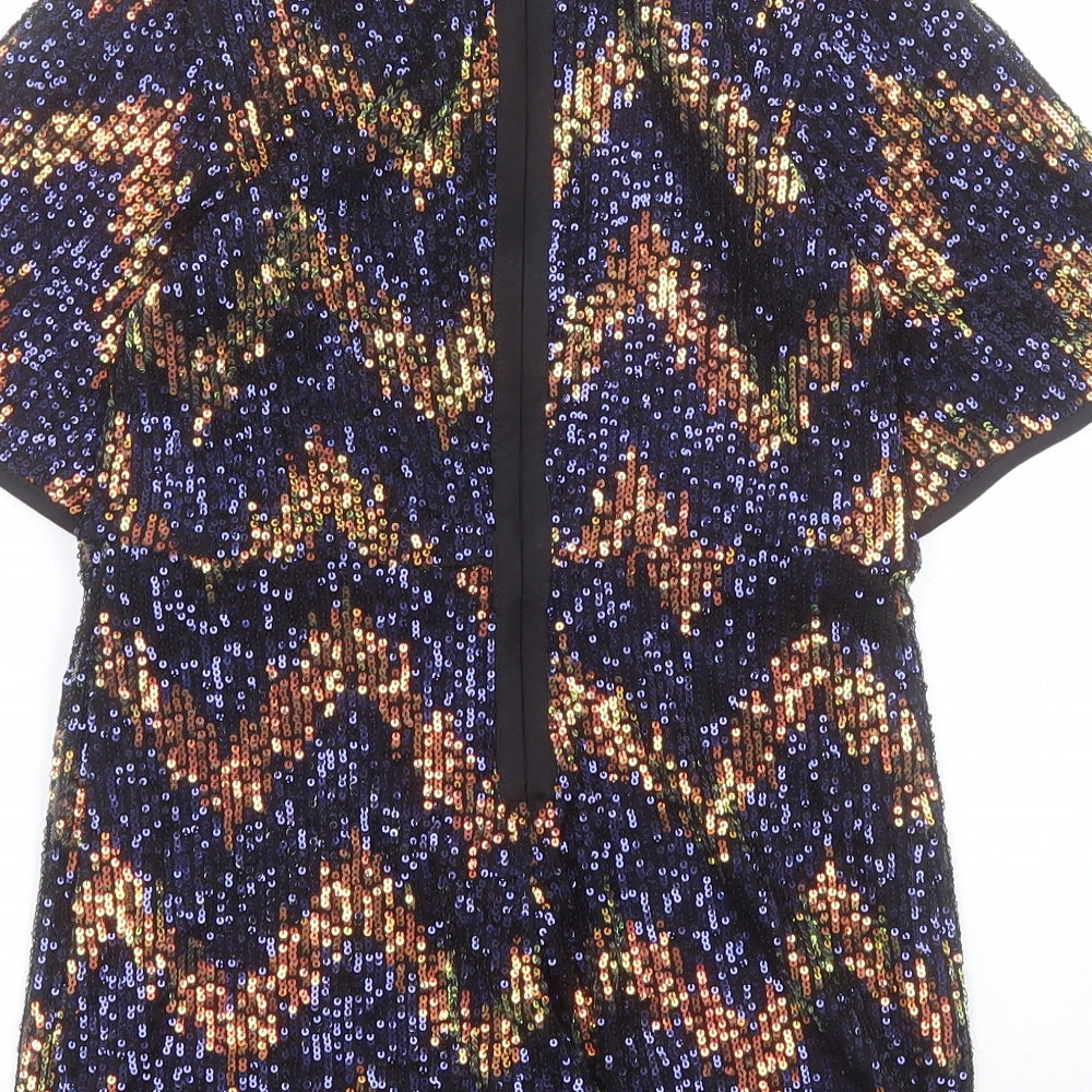TU Girls Multicoloured Striped Polyester Playsuit One-Piece Size 8 Years  Zip