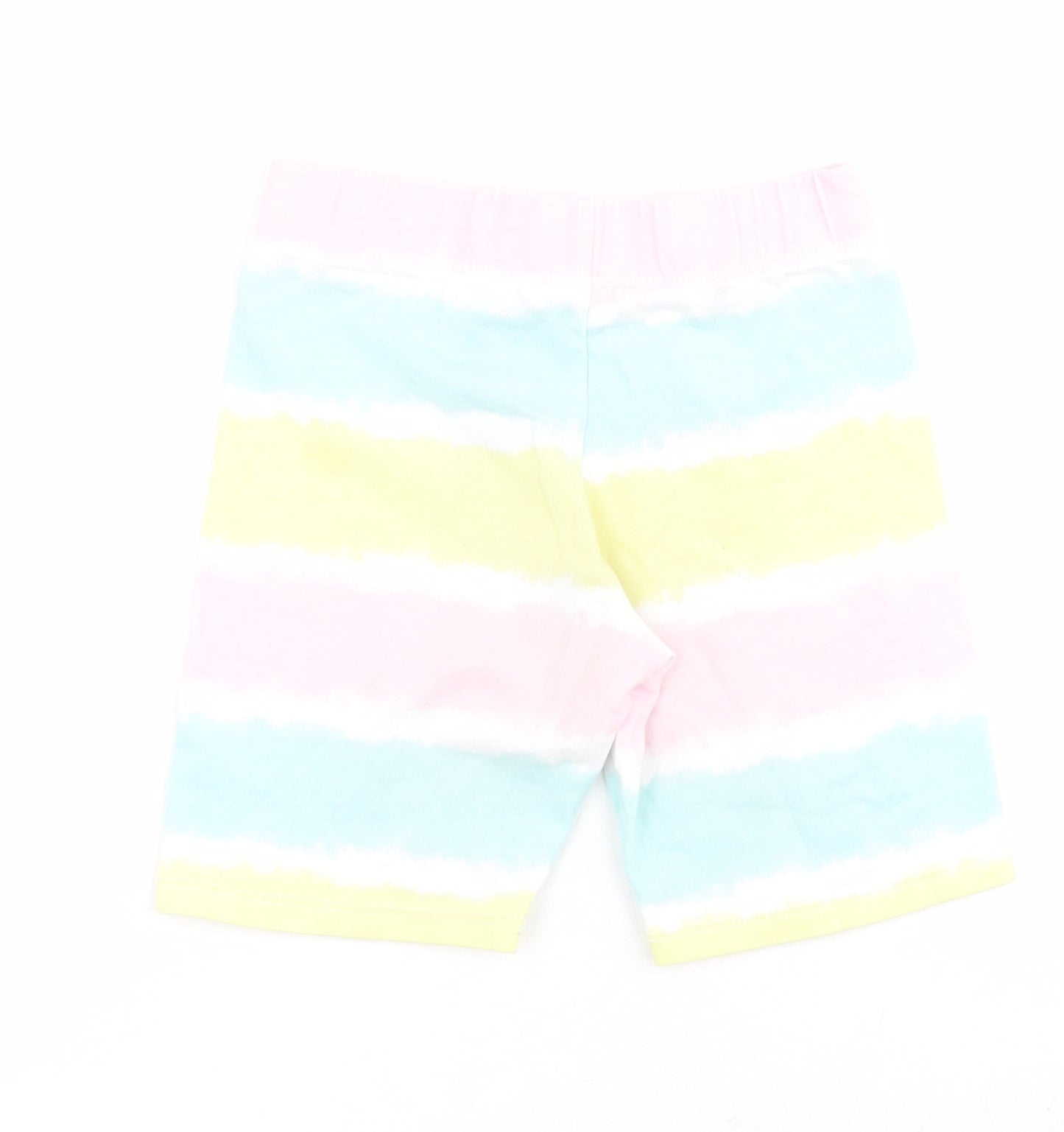 Primark Girls Multicoloured  Cotton Sweat Shorts Size 6-7 Years  Regular  - Tie-dye