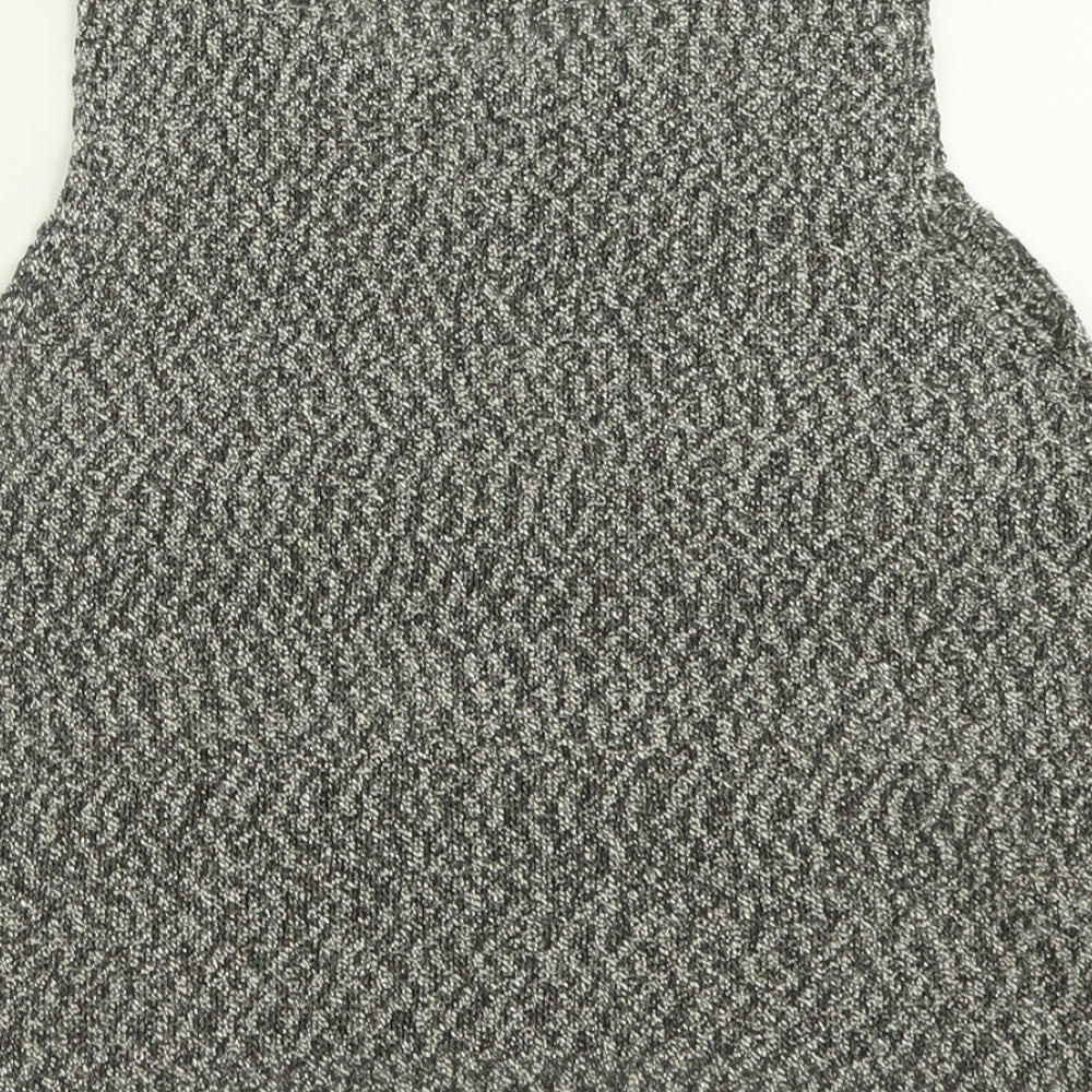 NEXT Womens Multicoloured  Cotton Basic Tank Size 10 Crew Neck