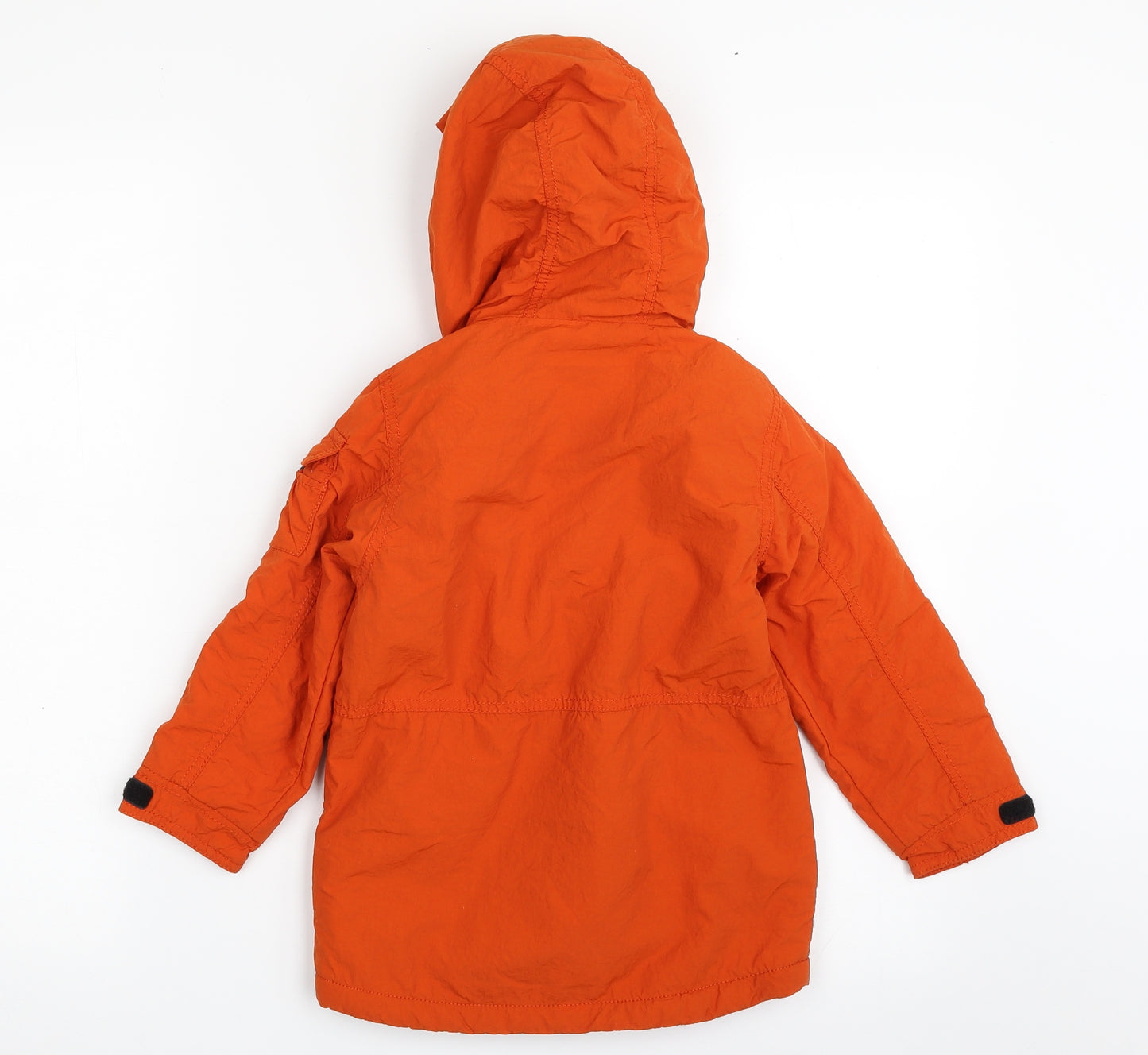 NEXT Boys Orange   Jacket  Size 3-4 Years  Zip