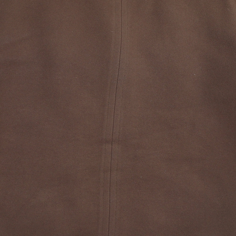 Lampert Womens Brown   Overcoat Coat Size 24  Button